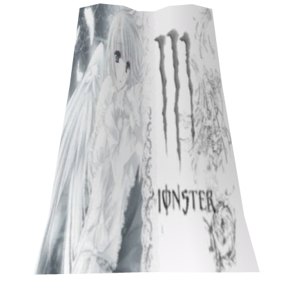 White Y2k Monster Cape Roblox item