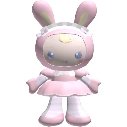 ╰♡ kawaii pink mezzo piano berrie-chan plushie ! Roblox item