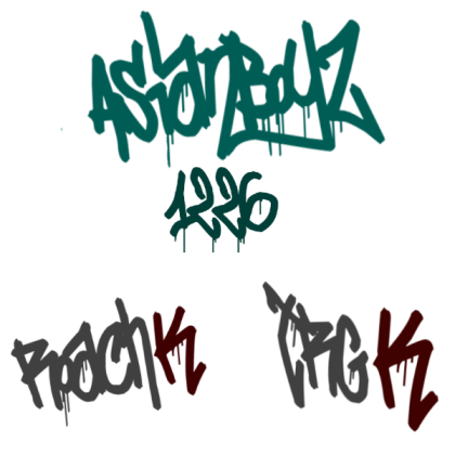 ABZ Asian Boyz Graffiti Roblox decal