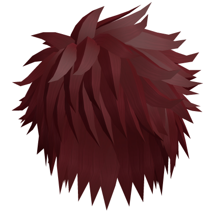 Vkei Spiky Messy Hair (Red)