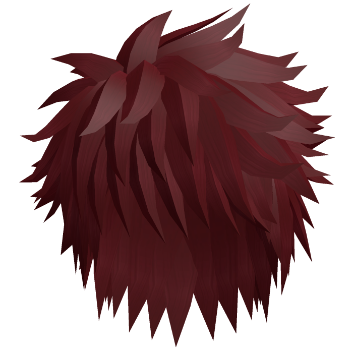 Vkei Spiky Messy Hair (Red)