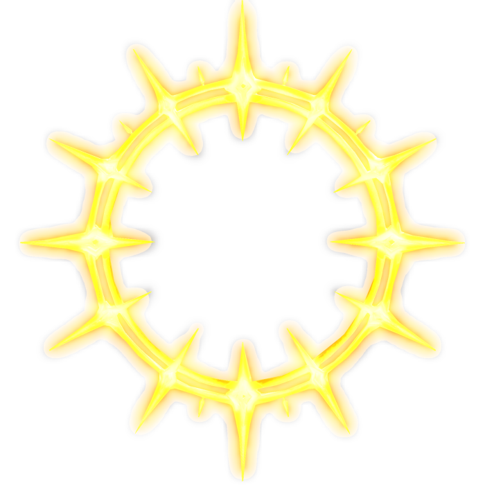 (EMISSIVE) Golden Divine Angelic Halo