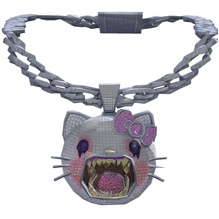 [3.0] Trendy Hello Kitty Iced Out Chain