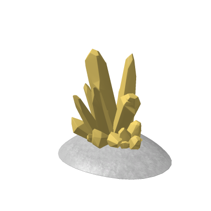 Golden crystal