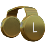 ✅ Golden Clockwork Headphones