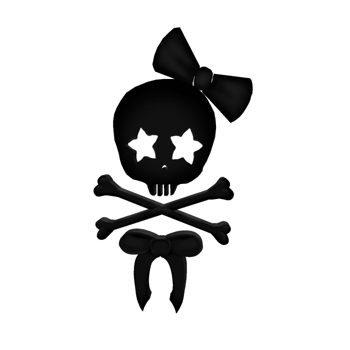skull clip