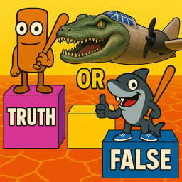 Truth or false tower