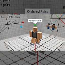 Mathematical x-Block: Let's learn about shape properties and coordinate concepts!
