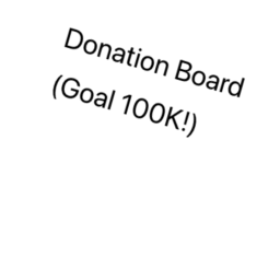 Donation board (goal 100k)