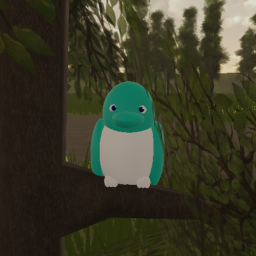 Stare at fin fin forever icon