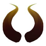 Ascended Gilded Curl Horns