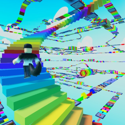 Mega Obby Easy🌈