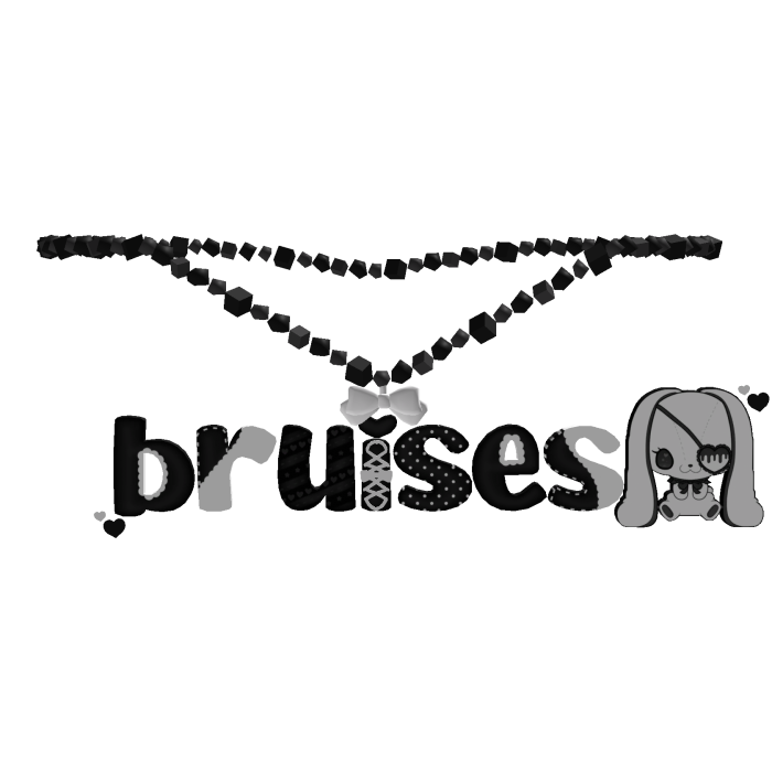୨ৎ ︵ bruises ღ ˚ .