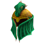 Golden Helmet of the Jade Dragon Guardian