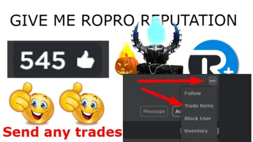 GIVE ME ROPRO REPUTATION