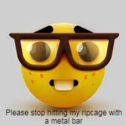 Nerd Emoji 3d Roblox decal