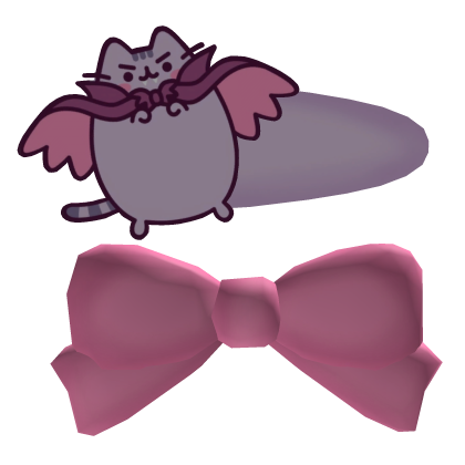 ⸝⸝ ^_^ cute vamp halloween pusheen clip