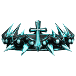 (CODE= 9267 ) Cross of Eternal Diamond Thorn Crown
