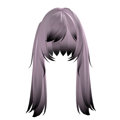 Moe Pigtails - Ombre pink and black Roblox item