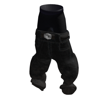 Black Carti Boxer Jeans