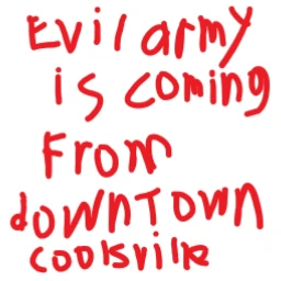  evil army is coming from downtown coolsville icon