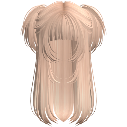 Vamp Long Straight Pigtails Blonde Roblox item