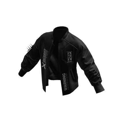 Y2K Spiked Bomber Jacket Trendy Pattern [JEYS]