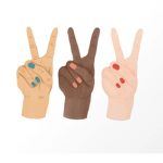 The peace sign squad