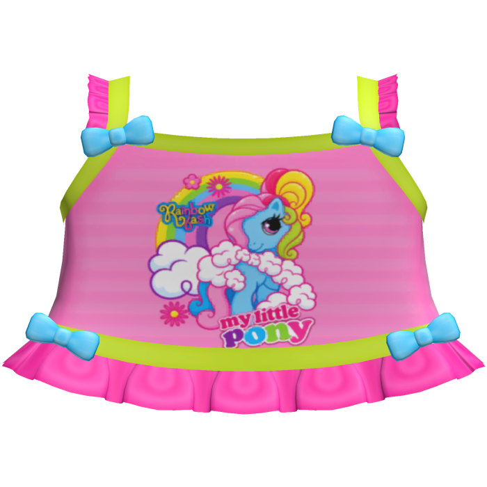 cute rainbow dash mlp g3 tweencore cutecore top