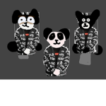 Dripped out panda gang