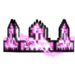 [EMISSIVE] Pink Animated Glitch 8-Bit Crown Addon