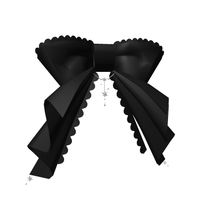 Black Lace Back Ribbon