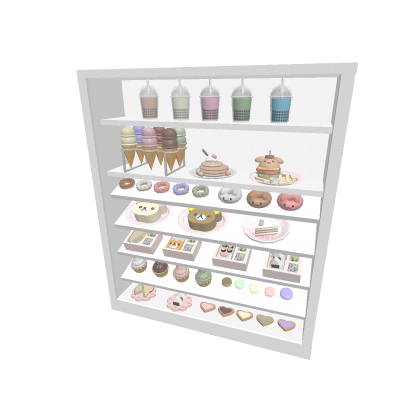 🤎 Super Magical Kawaii dessert display Paradise