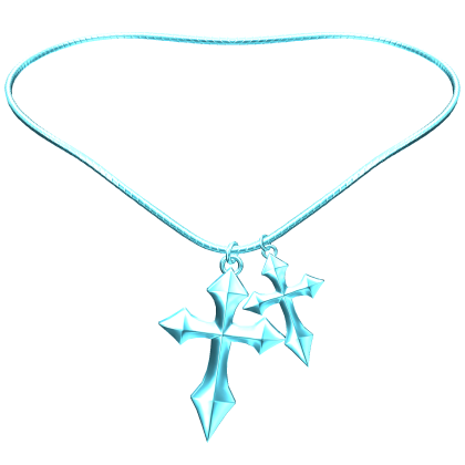Cross Chain Blue Roblox item