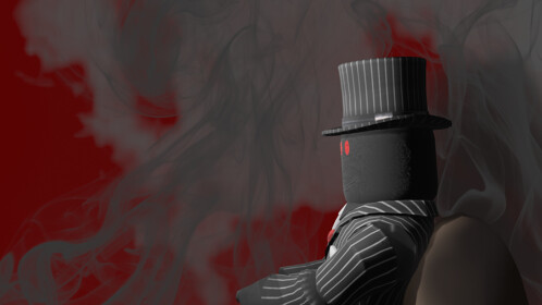 He