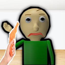 murder baldi with Guns sim