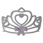 ♡ kawaii purple pretty princess tiara