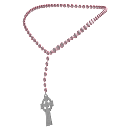 The Vatican Goth Ethereal Pink Rosary (HADES)
