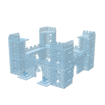 🏖 Ice Castle Tower Floating