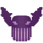 8-Bit Violet Helmet