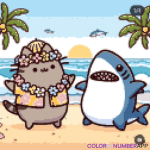 Lindos tiburones