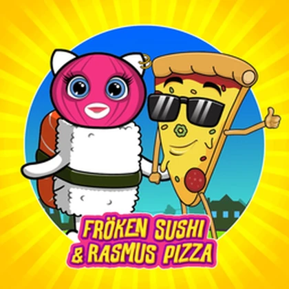 Fröken Sushi & Rasmus Pizza Roblox group icon