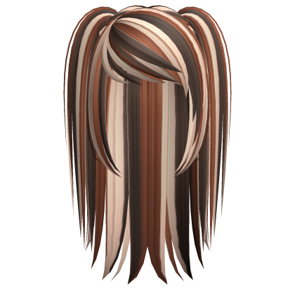Emo Pigtails in Calico Roblox item
