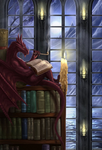 generic fantasy game with dragons and swords