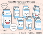 ||milky’s milk cartons||