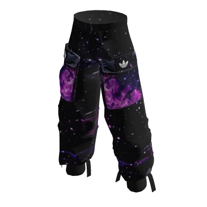 adidas Purple Galaxy Trousers Roblox Item Rolimon s