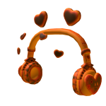 Lava Heart Headphones