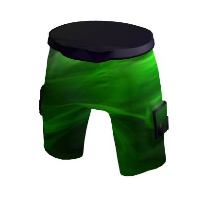 Green Wavy Shorts thumbnail