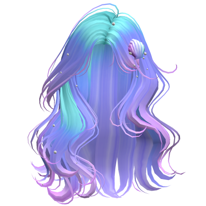 Summer Wispy Mermaid Waves Unicorn Ombre