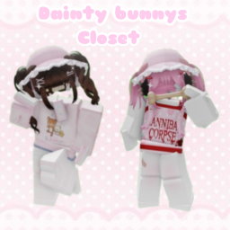 [NEW] dainty bunnys blocky outfit closet